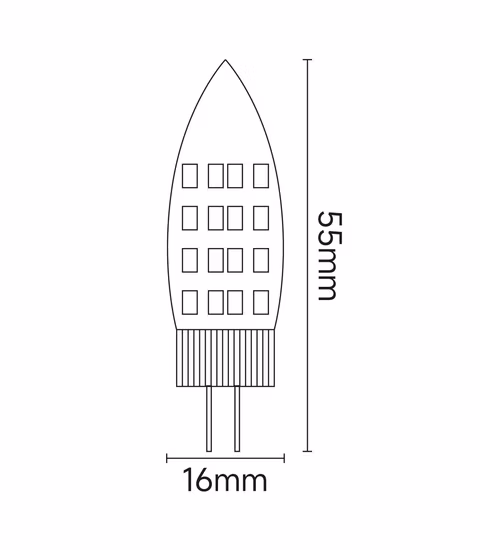 G4 LED Bulb 220-240V 3W G4 G9 LED Lamp